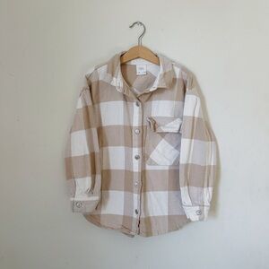 Zara Plaid Button Down